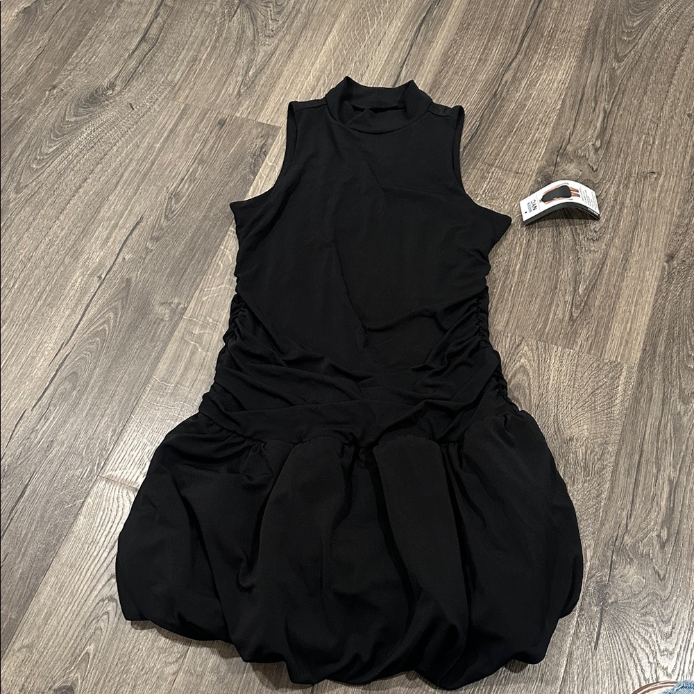 Black Bubble Dress NWT
